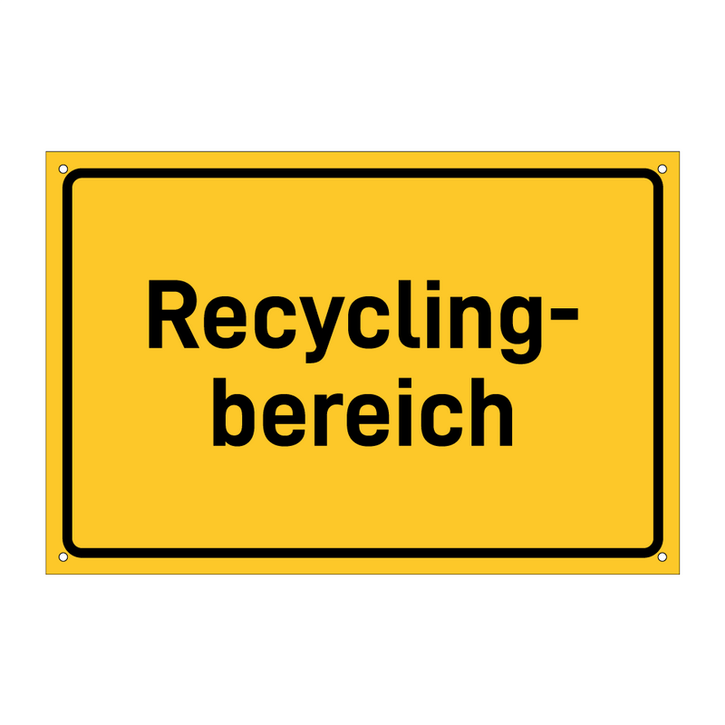 Recycling- bereich & Recycling- bereich & Recycling- bereich & Recycling- bereich