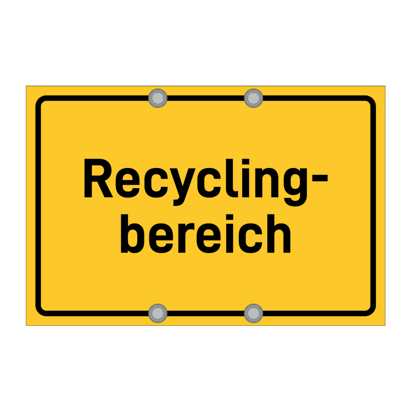 Recycling- bereich & Recycling- bereich & Recycling- bereich & Recycling- bereich