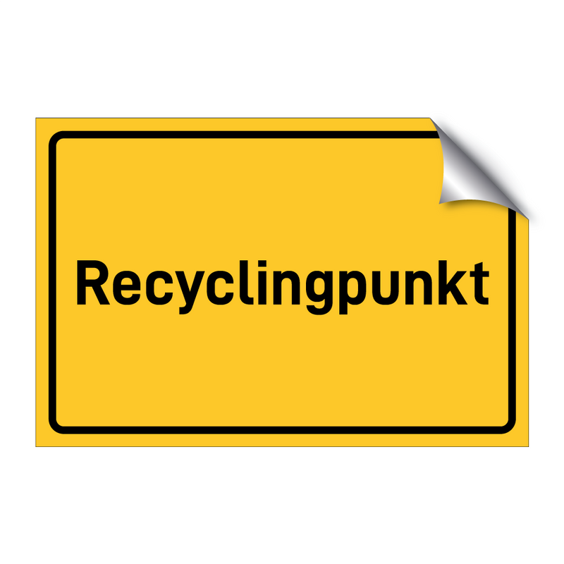Recyclingpunkt & Recyclingpunkt & Recyclingpunkt & Recyclingpunkt