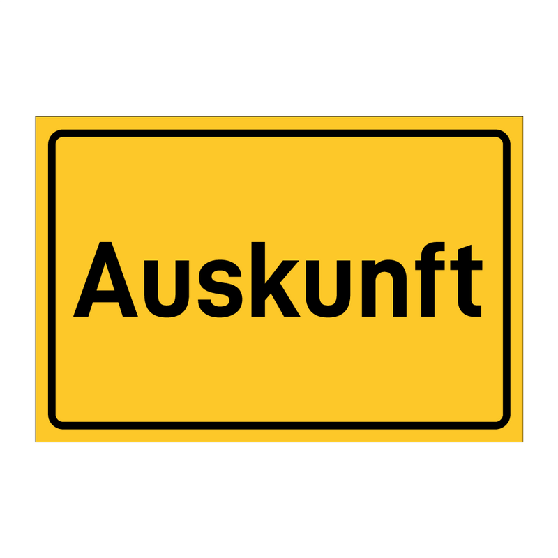 Auskunft
