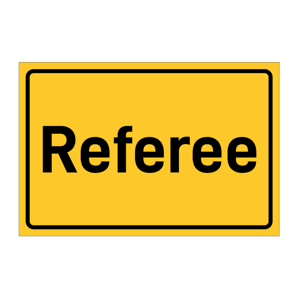 Referee & Referee & Referee & Referee & Referee & Referee & Referee & Referee & Referee & Referee