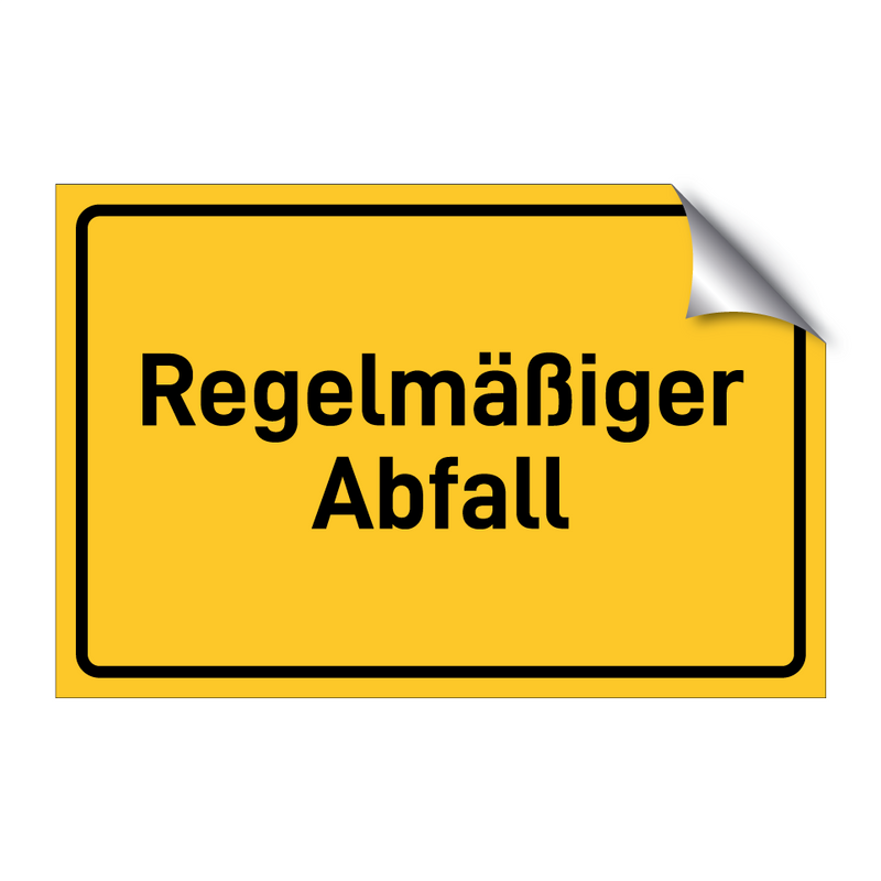 Regelmäßiger Abfall & Regelmäßiger Abfall & Regelmäßiger Abfall & Regelmäßiger Abfall