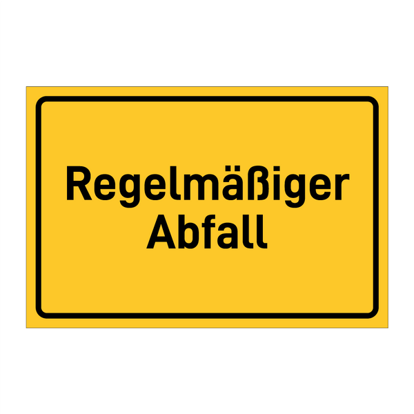 Regelmäßiger Abfall & Regelmäßiger Abfall & Regelmäßiger Abfall & Regelmäßiger Abfall