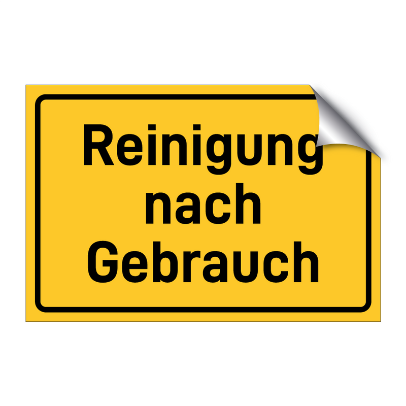 Reinigung nach Gebrauch & Reinigung nach Gebrauch & Reinigung nach Gebrauch