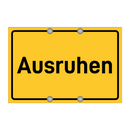 Ausruhen