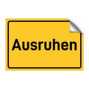 Ausruhen
