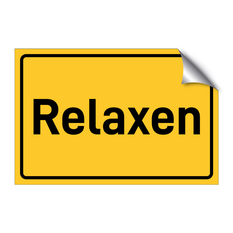 Relaxen & Relaxen & Relaxen & Relaxen