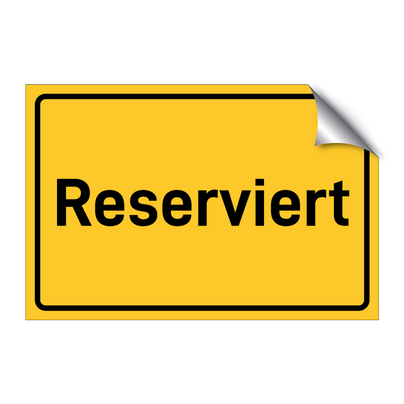 Reserviert & Reserviert & Reserviert & Reserviert