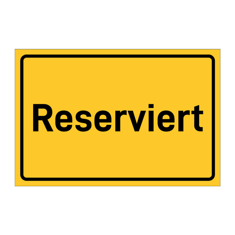 Reserviert & Reserviert & Reserviert & Reserviert & Reserviert & Reserviert & Reserviert