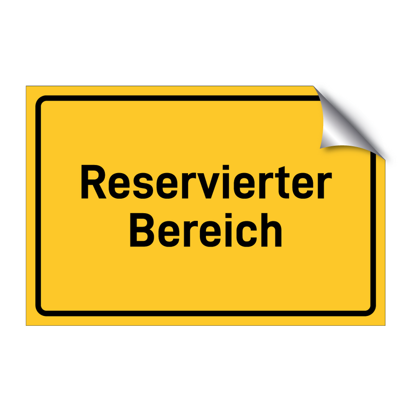 Reservierter Bereich & Reservierter Bereich & Reservierter Bereich & Reservierter Bereich