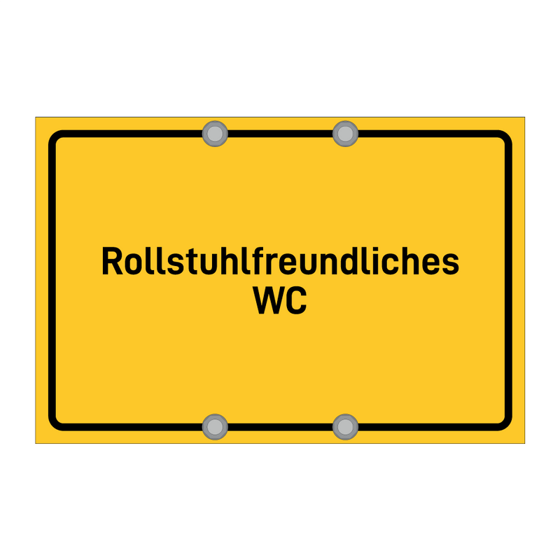 Rollstuhlfreundliches WC & Rollstuhlfreundliches WC & Rollstuhlfreundliches WC