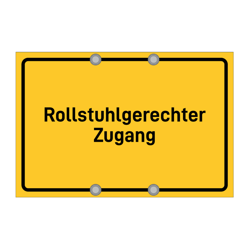 Rollstuhlgerechter Zugang & Rollstuhlgerechter Zugang & Rollstuhlgerechter Zugang