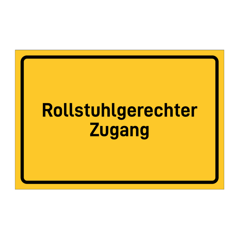 Rollstuhlgerechter Zugang & Rollstuhlgerechter Zugang & Rollstuhlgerechter Zugang