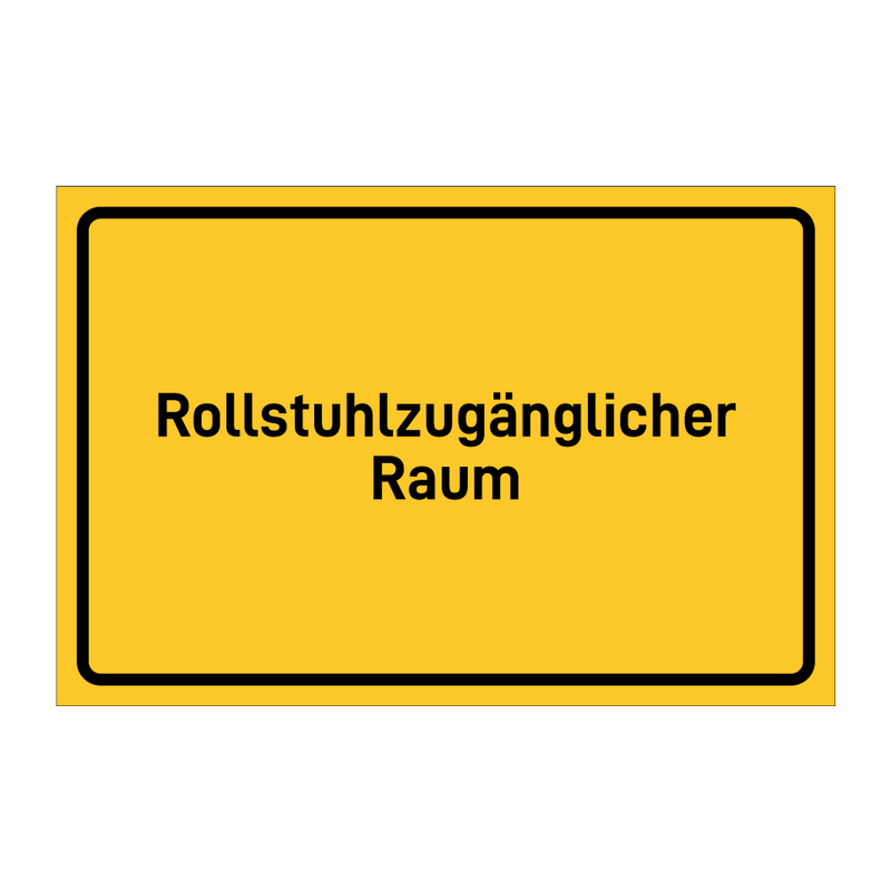Rollstuhlzugänglicher Raum & Rollstuhlzugänglicher Raum & Rollstuhlzugänglicher Raum
