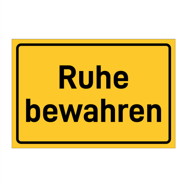 Ruhe bewahren & Ruhe bewahren & Ruhe bewahren & Ruhe bewahren & Ruhe bewahren & Ruhe bewahren