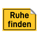 Ruhe finden & Ruhe finden & Ruhe finden & Ruhe finden