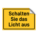 Schalten Sie das Licht aus & Schalten Sie das Licht aus & Schalten Sie das Licht aus