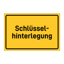Schlüssel- hinterlegung & Schlüssel- hinterlegung & Schlüssel- hinterlegung