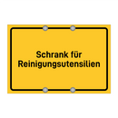 Schrank für Reinigungsutensilien & Schrank für Reinigungsutensilien