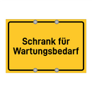 Schrank für Wartungsbedarf & Schrank für Wartungsbedarf & Schrank für Wartungsbedarf