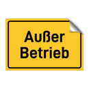 Außer Betrieb & Außer Betrieb & Außer Betrieb & Außer Betrieb