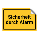 Sicherheit durch Alarm & Sicherheit durch Alarm & Sicherheit durch Alarm & Sicherheit durch Alarm