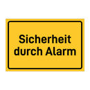 Sicherheit durch Alarm & Sicherheit durch Alarm & Sicherheit durch Alarm & Sicherheit durch Alarm