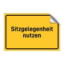 Sitzgelegenheit nutzen & Sitzgelegenheit nutzen & Sitzgelegenheit nutzen & Sitzgelegenheit nutzen