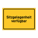 Sitzgelegenheit verfügbar & Sitzgelegenheit verfügbar & Sitzgelegenheit verfügbar
