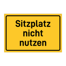 Sitzplatz nicht nutzen & Sitzplatz nicht nutzen & Sitzplatz nicht nutzen & Sitzplatz nicht nutzen