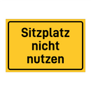 Sitzplatz nicht nutzen & Sitzplatz nicht nutzen & Sitzplatz nicht nutzen & Sitzplatz nicht nutzen