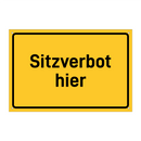 Sitzverbot hier & Sitzverbot hier & Sitzverbot hier & Sitzverbot hier & Sitzverbot hier