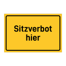 Sitzverbot hier & Sitzverbot hier & Sitzverbot hier & Sitzverbot hier & Sitzverbot hier