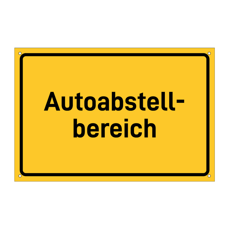 Autoabstell- bereich
