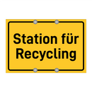 Station für Recycling & Station für Recycling & Station für Recycling & Station für Recycling