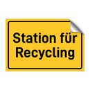 Station für Recycling & Station für Recycling & Station für Recycling & Station für Recycling