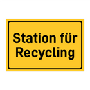 Station für Recycling & Station für Recycling & Station für Recycling & Station für Recycling
