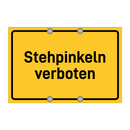 Stehpinkeln verboten & Stehpinkeln verboten & Stehpinkeln verboten & Stehpinkeln verboten