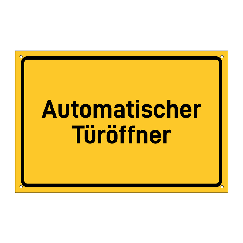 Automatischer Türöffner