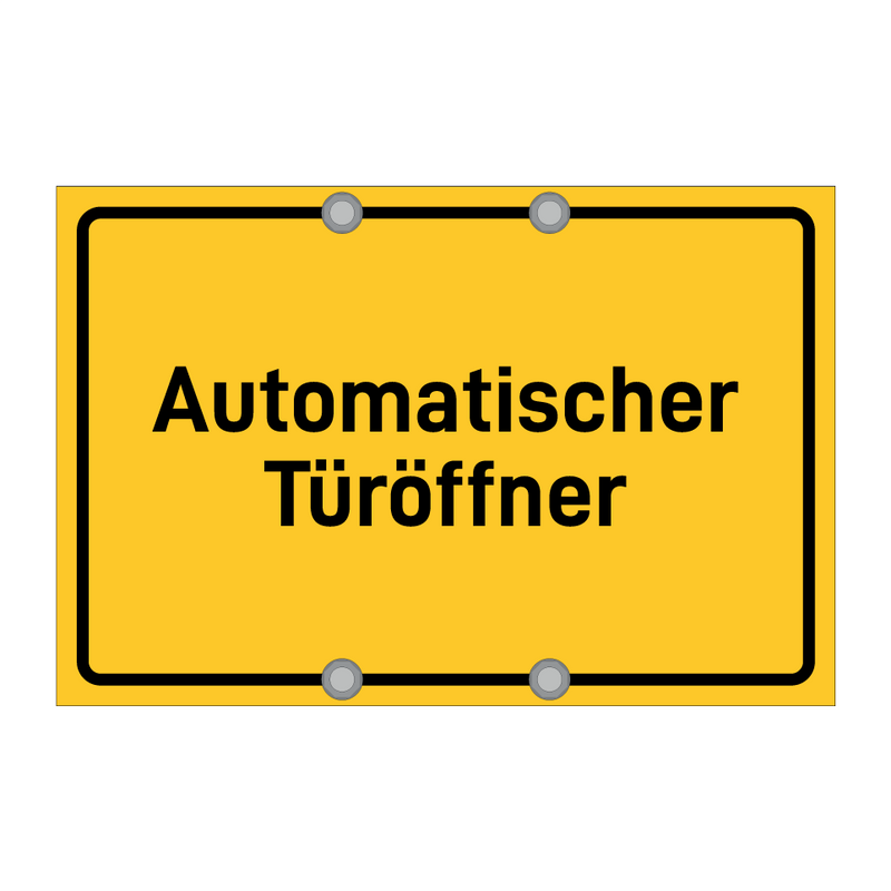 Automatischer Türöffner