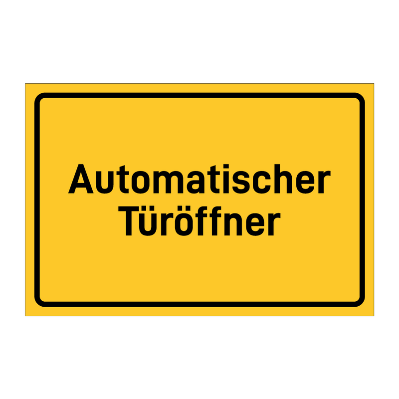 Automatischer Türöffner
