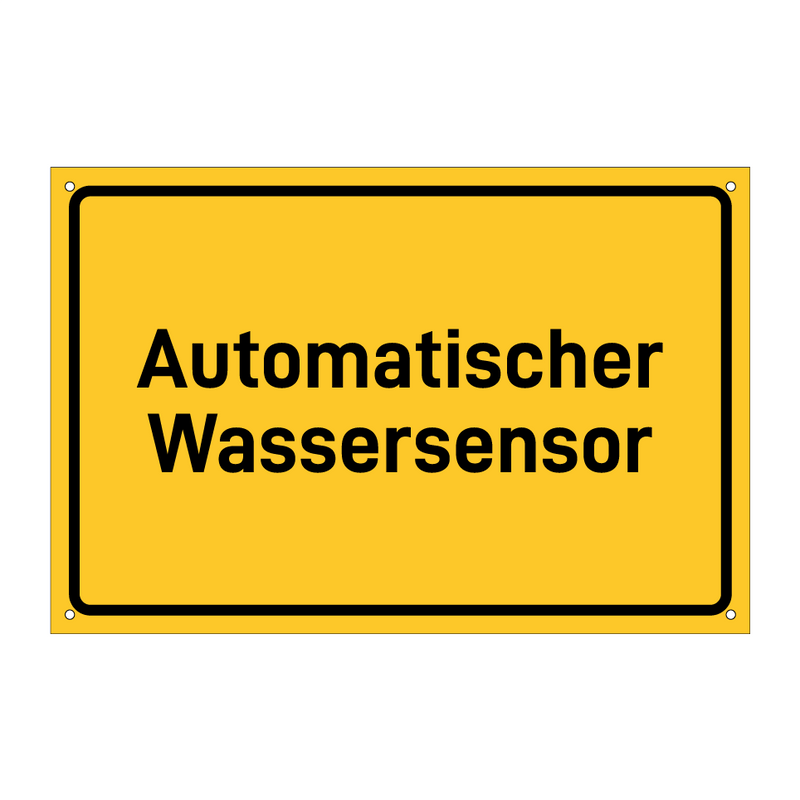 Automatischer Wassersensor