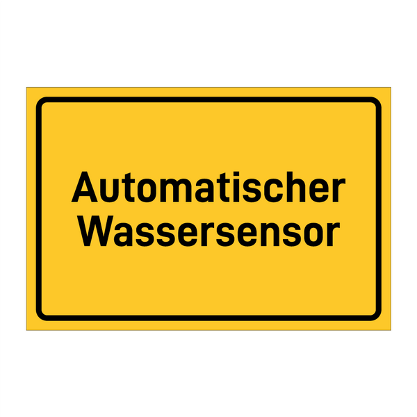 Automatischer Wassersensor