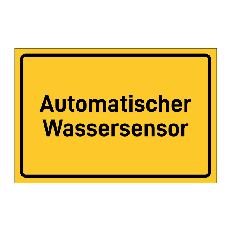 Automatischer Wassersensor