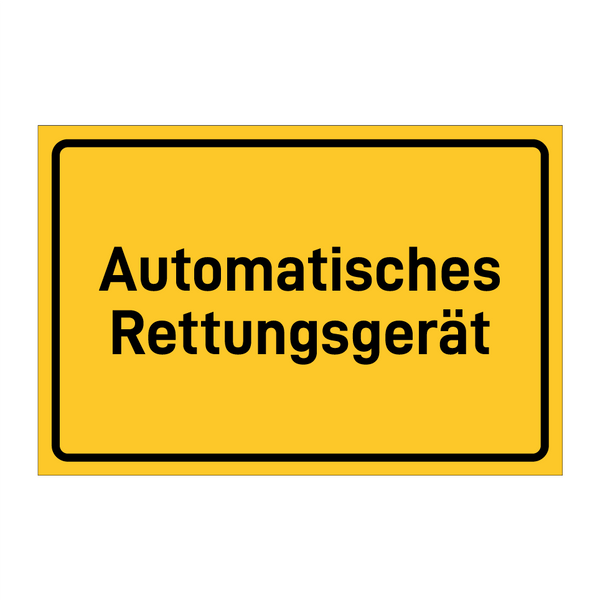 Automatisches Rettungsgerät