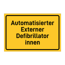 Automatisierter Externer Defibrillator innen