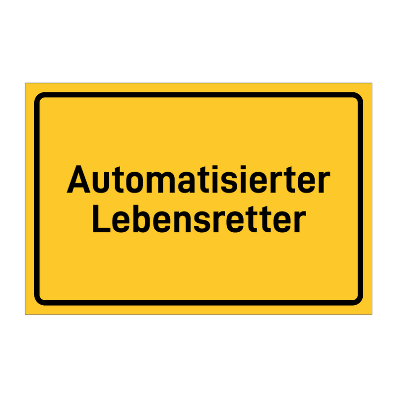 Automatisierter Lebensretter
