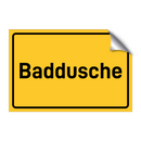 Baddusche