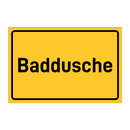 Baddusche