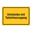 Umkleide mit Toilettenzugang & Umkleide mit Toilettenzugang & Umkleide mit Toilettenzugang